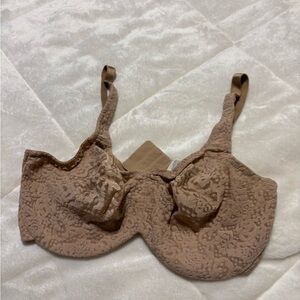 Wacoal Lace Bra in Tan#4